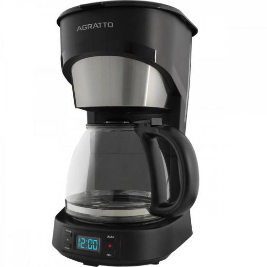 Cafeteira Programável Agratto Aroma Preta 220v [F002]