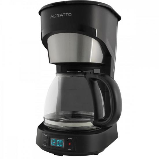 Cafeteira Programável Agratto Aroma Preta 127v [F002]