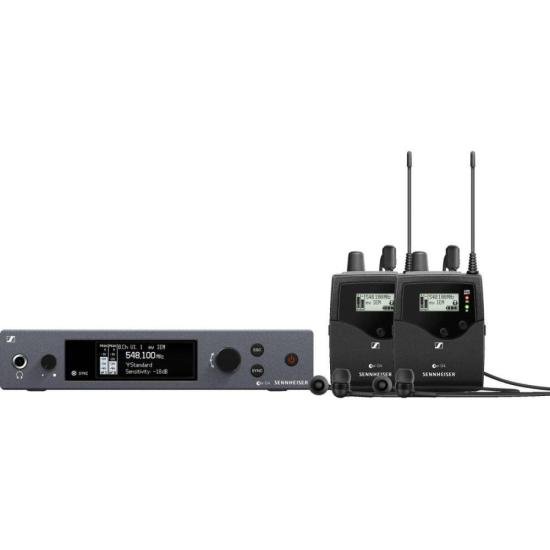 Sistema de Monitoramento Sennheiser EW IEM G4-TWIN-G Sem Fio [F002]