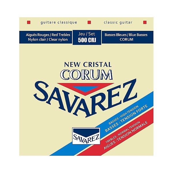 Encordoamento Violão Nylon Savarez New Cristal Corum 500CRJ [F035]