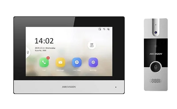 Kit Vídeo Porteiro Analógico Hikvision Ds-kis302-p [F118]