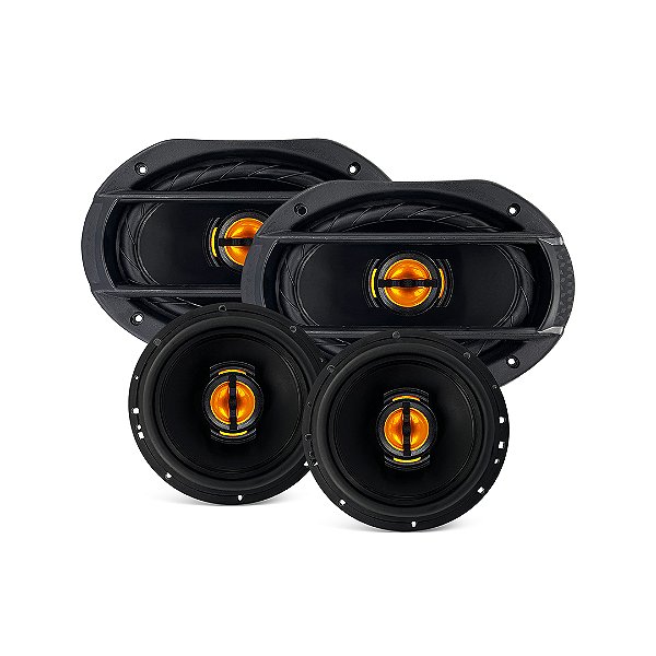 Kit Facil Falante Jbgg9 Flex 6 Gx9pol 220w 4r Preto Leson [F108]