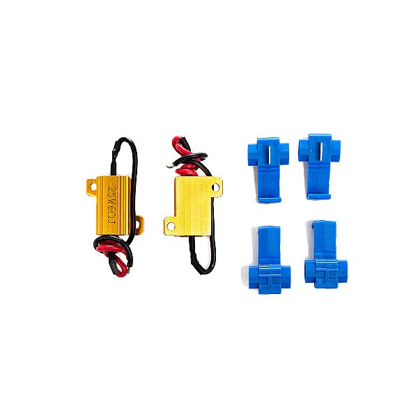Lâmpada Led Automotiva Miniatura Com Resistor De 25w [F103]