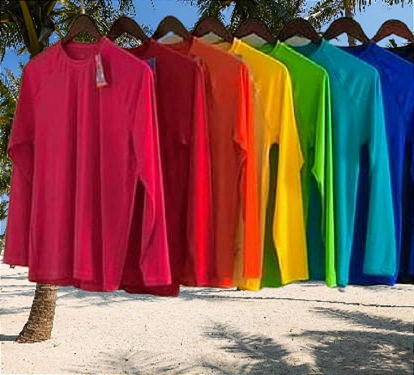 Blusa Com Proteção Uv Adulto [F102]
