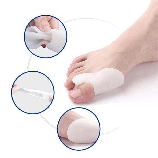 Protetor Corretor Para Pe Joanetes Silicone [F102]