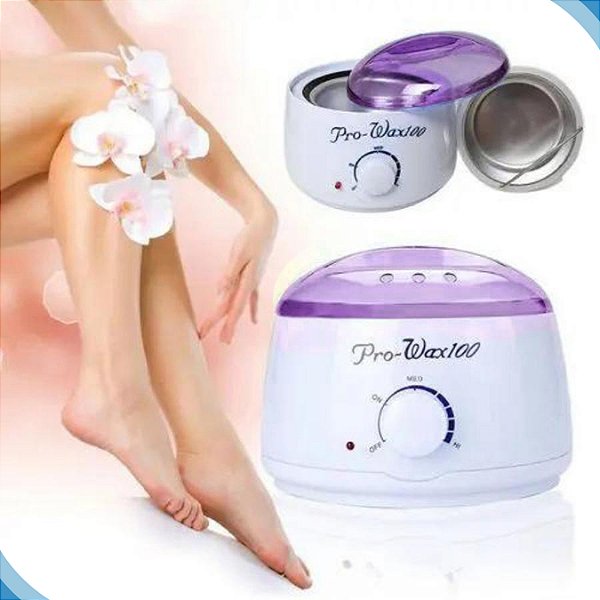 Panela Depilação Aquecedor Cera Quente Bivolt Cor:branco [F102]