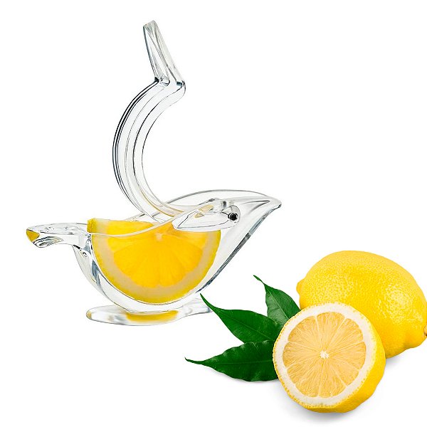 Espremedor Limão Manual Acrílicolaranja Gourmet Transparente [F102]