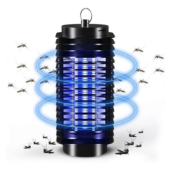 Armadilha Mata Mosquito Choque Eletrico 110v [F102]