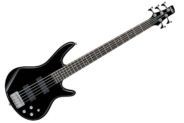 Baixo 5 Cordas SR GIO Black Ibanez SR Series GSR205-BK [F035]