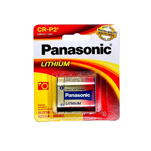 Bateria Crp2 6v Panasonic [F108]