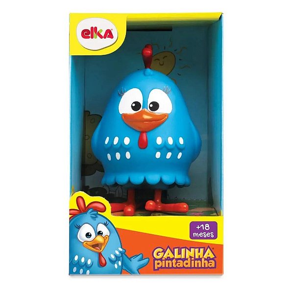 Boneco Galinha Pintadinha – Vinil [F102]