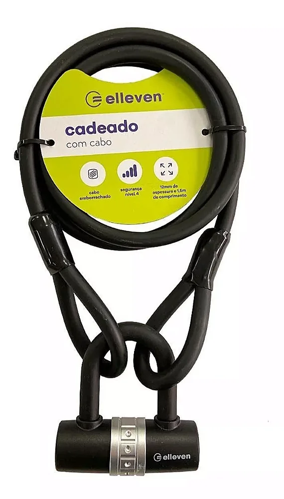 Cadeado U Aco 1,5mx12mm [F109]