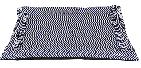 Colchonete Pet M Chevron Marinho [F101]