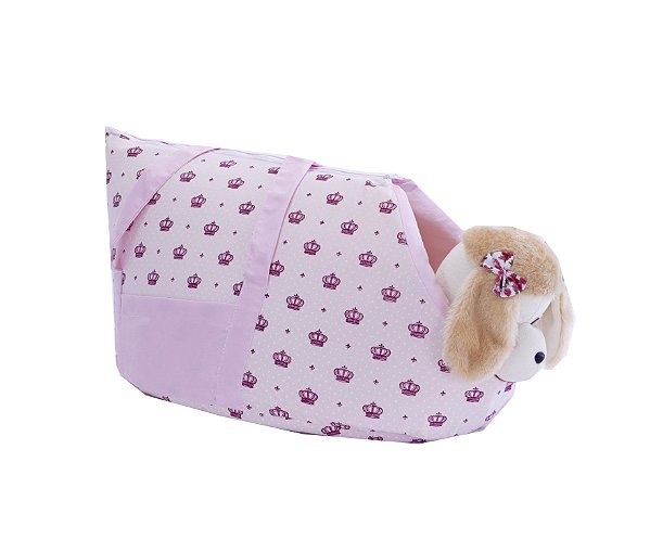 Bolsa Pet Realeza Rosa [F101]