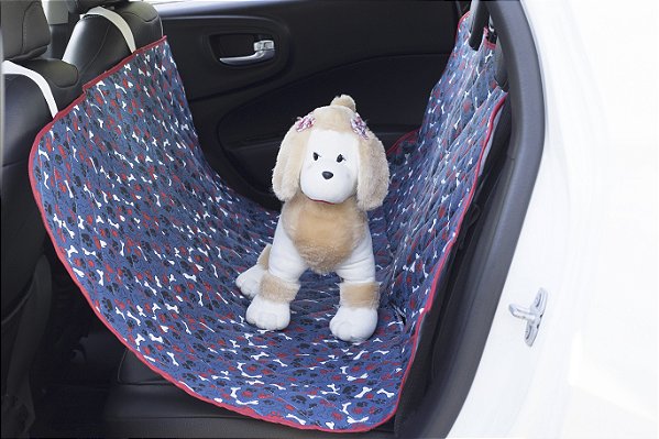 Protetor Pet De Veiculo Para Banco Traseiro Patinhas [F101]