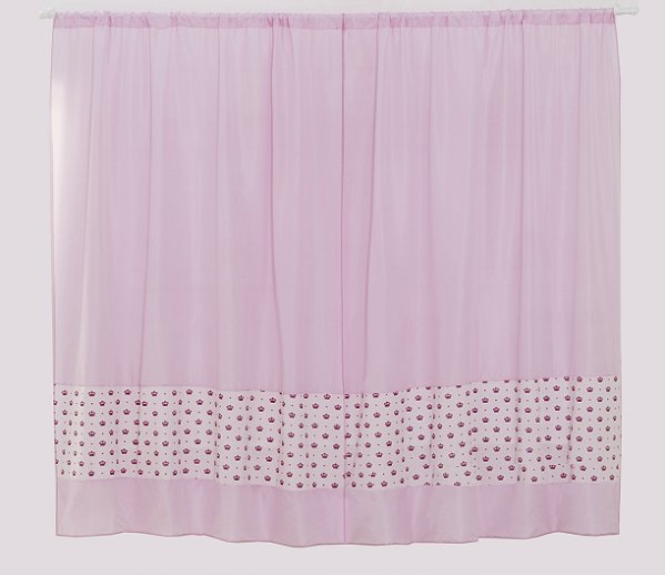 Cortina Para Quarto Princesa 2,00 X 1,70 [F101]