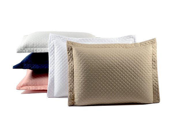 Porta Travesseiro Avulso Matelassado Micropercal Palha [F101]