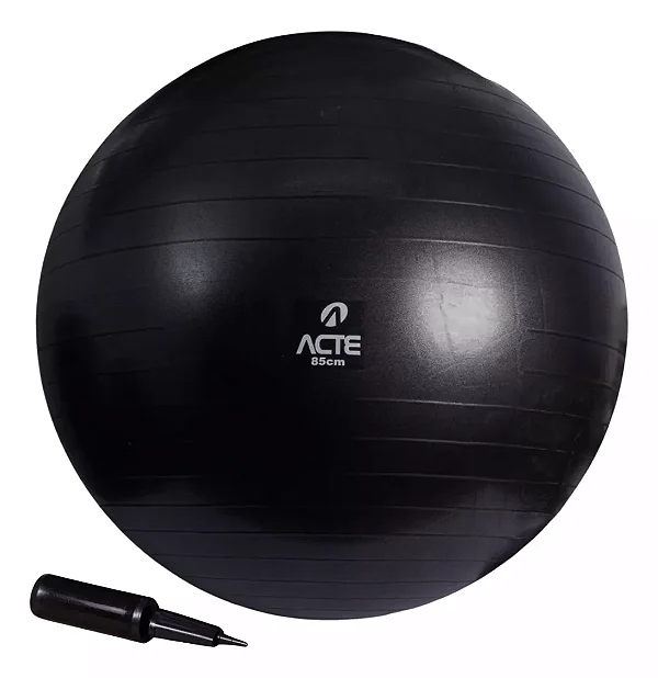 Gym Ball 45cm Preto [F109]