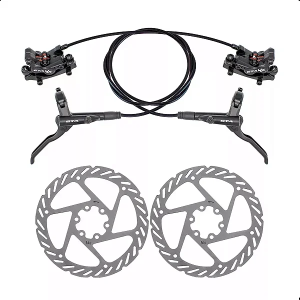 Freio Disc Hid 4x Piston D+t C/ Rotorbox [F109]