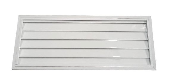 Quadro Fixo Veneziana Vp Esquadrias Brasil Vetx 60x60 Branco [F123]