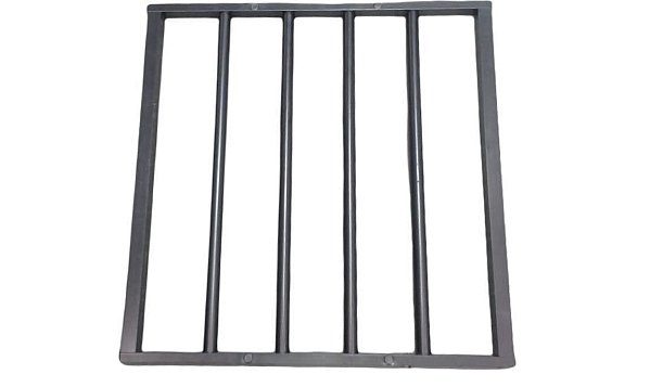 Grade De Proteção Em Alumínio Esquadrias Brasil 40x40preto [F123]
