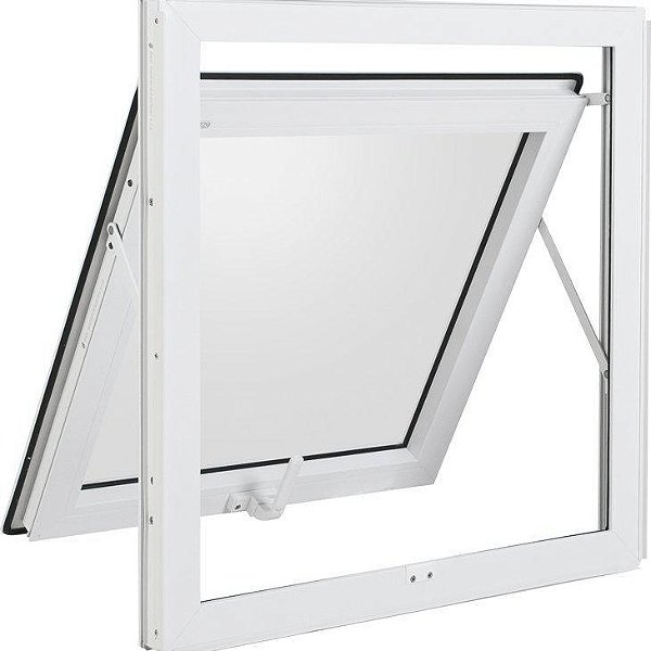 Janela Maxiar De Banheiro 55x55 Branco [F123]