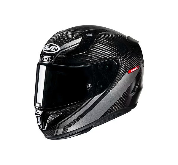 Capacete Hjc Rpha 11 Carbon Litt Preto E Cinza 61 [F016]