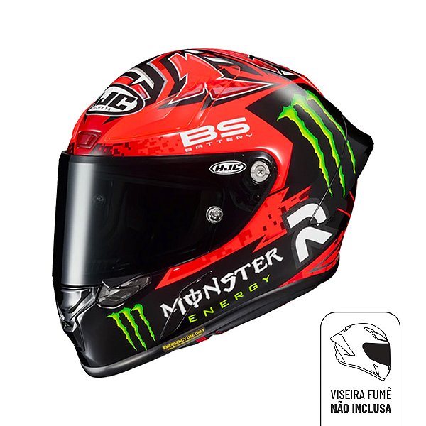 Capacete Hjc Rpha 1 Quartararo Moto GP Vermelho Preto 59 [F016]