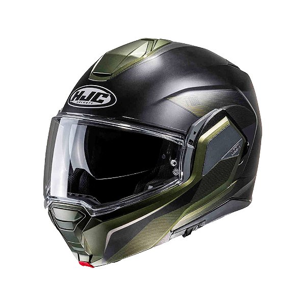 Capacete Hjc I100 180 Beston Verde Preto 58 [F016]