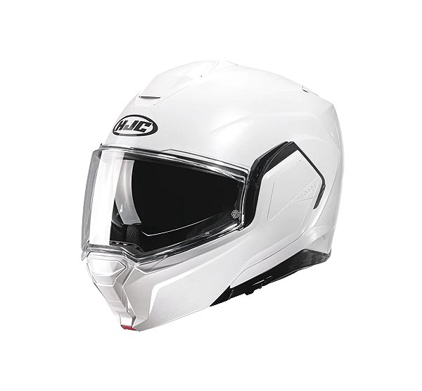 Capacete Hjc I100 180 Solido Branco Perola 61 [F016]