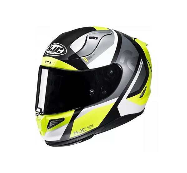 Capacete Hjc Rpha 11 Seeze Cinza E Verde 61 [F016]