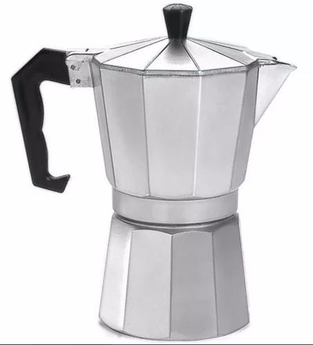 Cafeteira Italiana Em Alumínio Para 3 Xícaras - Qualidade [F102]