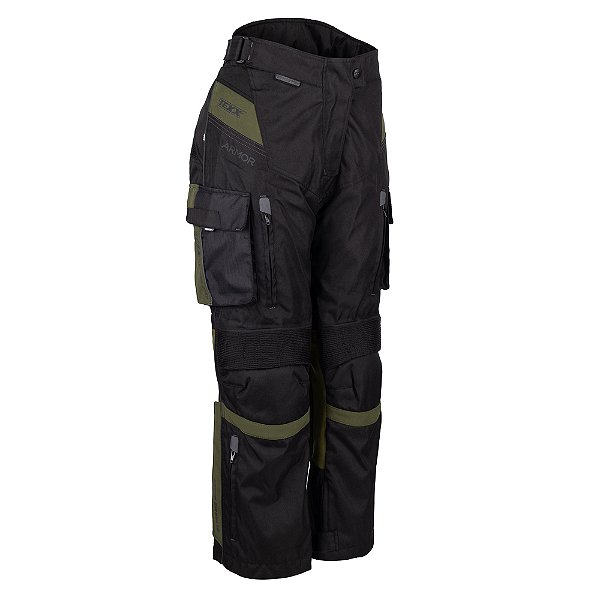 Calca Texx Armor Ld Fem Pret Verd Xl [F016]