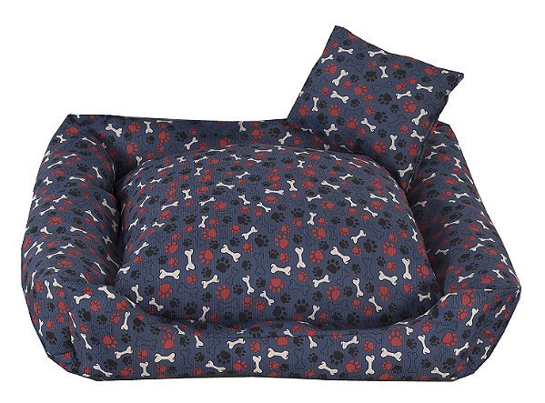 Cama Pet Cachorro Ou Gato Patinhas Tam: G [F101]