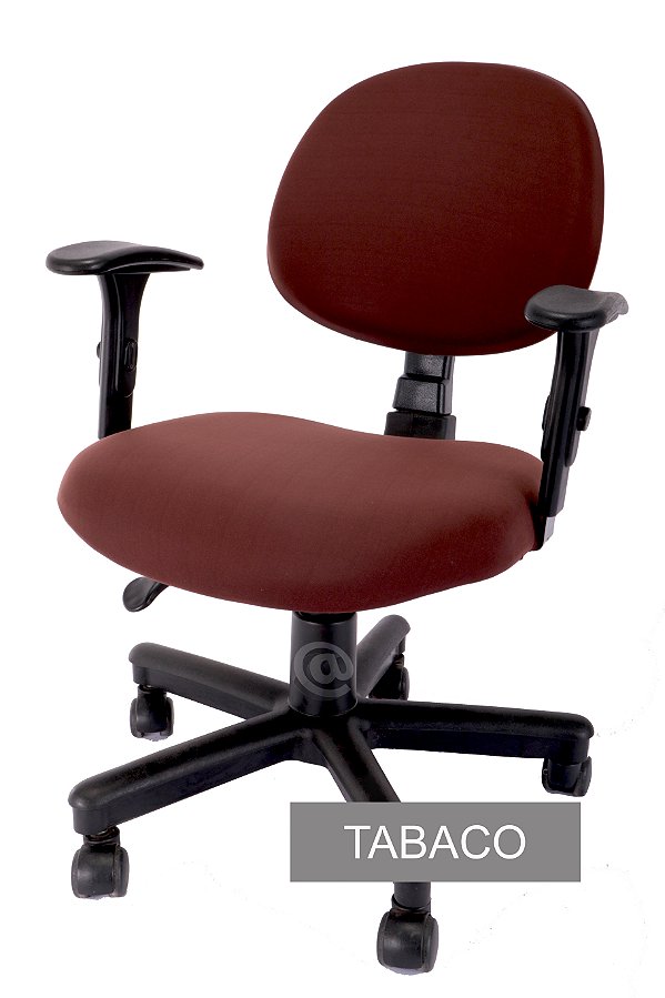 Capa De Cadeira Giratória Marrom [F101]