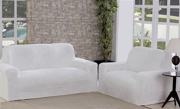 Capa De Sofa Sherpa 02 E 03 Lugares [F101]