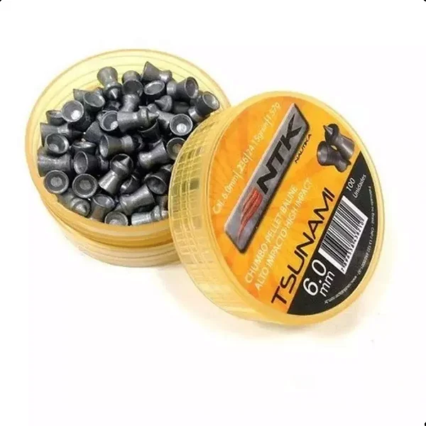 Chumbinho Tsunami 6.0 - C/ 100 Pc Unica [F109]