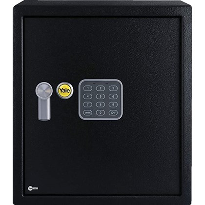 Cofre Digital De Sobrepor Com Senha Preto Value Office Yale [F118]