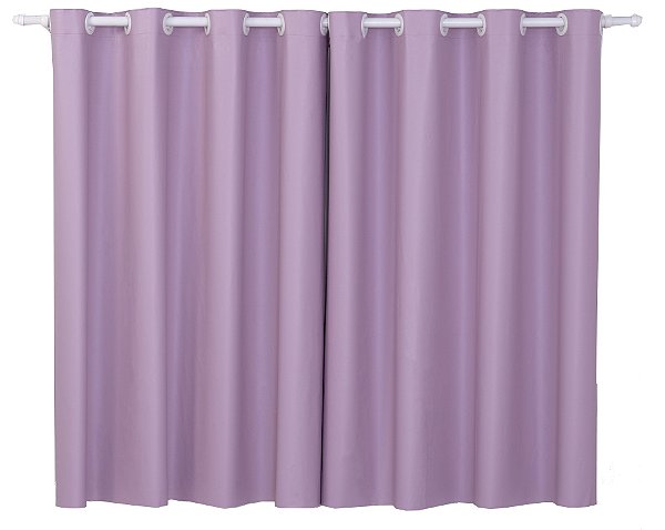 Cortina Para Sala Ou Quarto Corta Luz 2,00 Rosa [F101]