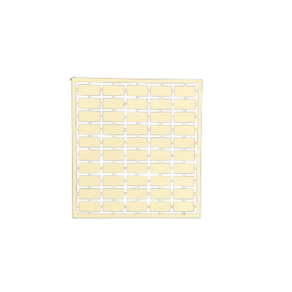 Descanso De Copo Xicaras Quadrado Mdf Branco [F031]