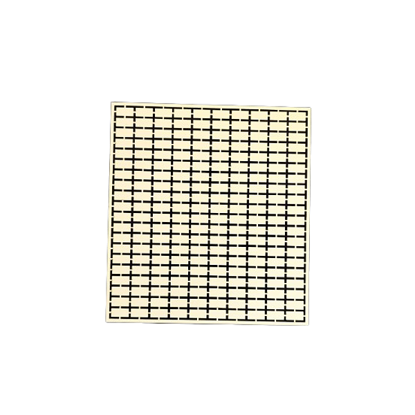 Descanso De Panela Prato Quadrado Mdf Branco [F031]