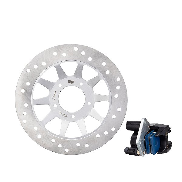 Disco C/ Caliper De Freio Dianteiro Gp7 Cg 125 00/04 [F016]