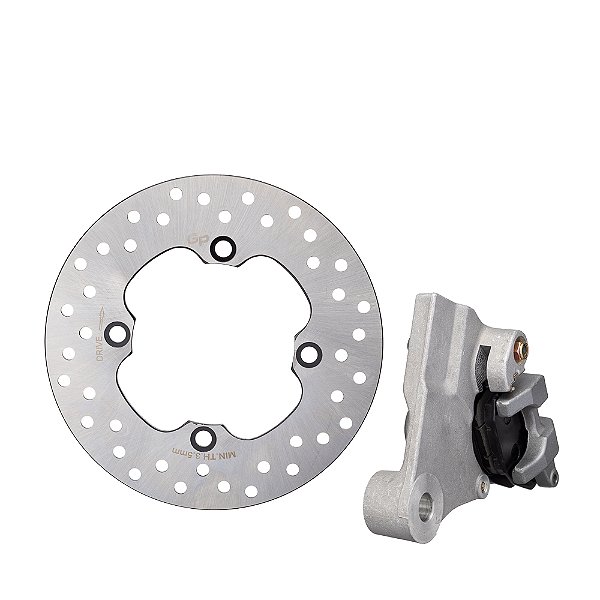 Disco C/ Caliper De Freio Traseiro Gp7 Bros 160 16/17 [F016]