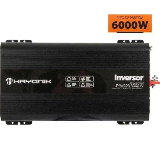 Inversor de Onda Senoidal 3000W 24Vdc/220V PSW223 Hayonik [F003]