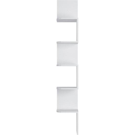 Estante de Canto Multivisão Branco [F002]
