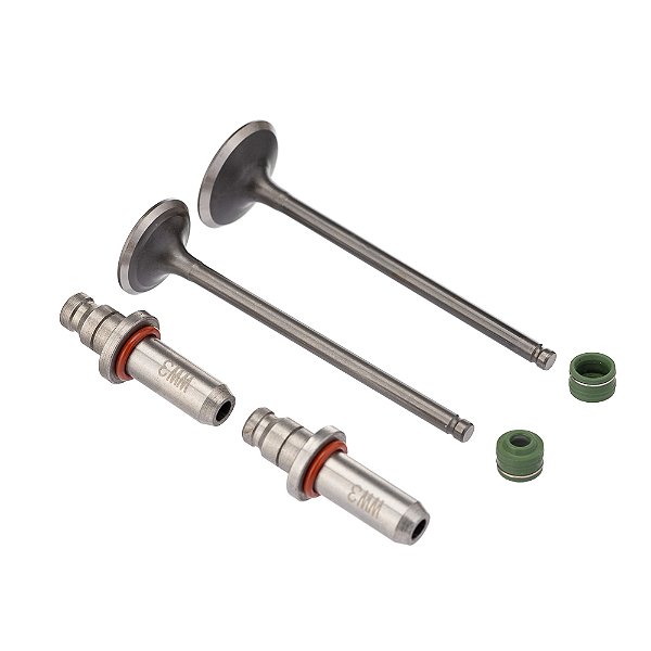 Valvula Guia E Retentor Kit (6pcs) Ww3 Cg 125 02/08 +0.30 Ret. V [F016]