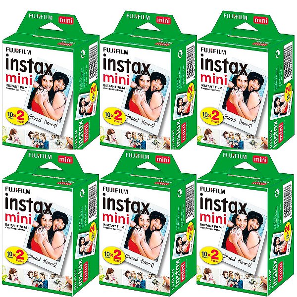 Filme Instax Mini Com 120 Fotos - Fujifilm [F118]