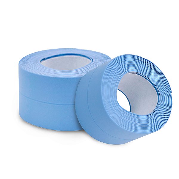 Fita Vedaçãoadesiva Porta Janela Protetor 3x3,5 Cm Cor:azul [F102]