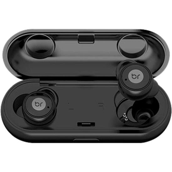 Fone de Ouvido Bluetooth Bright Black Sound Preto [F002]