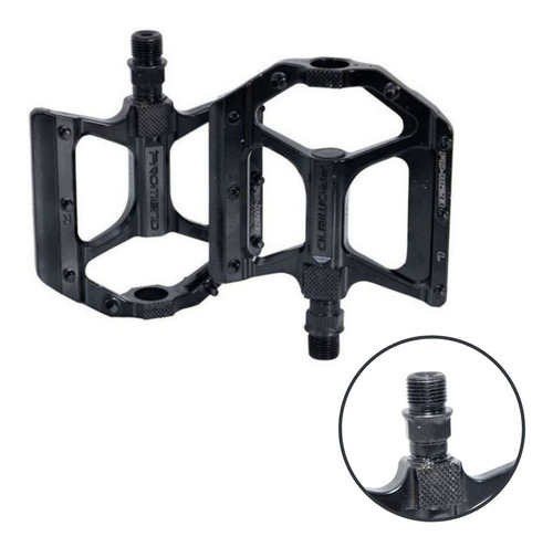 Pedal Mtb Alum. Mod.3 Pt [F109]